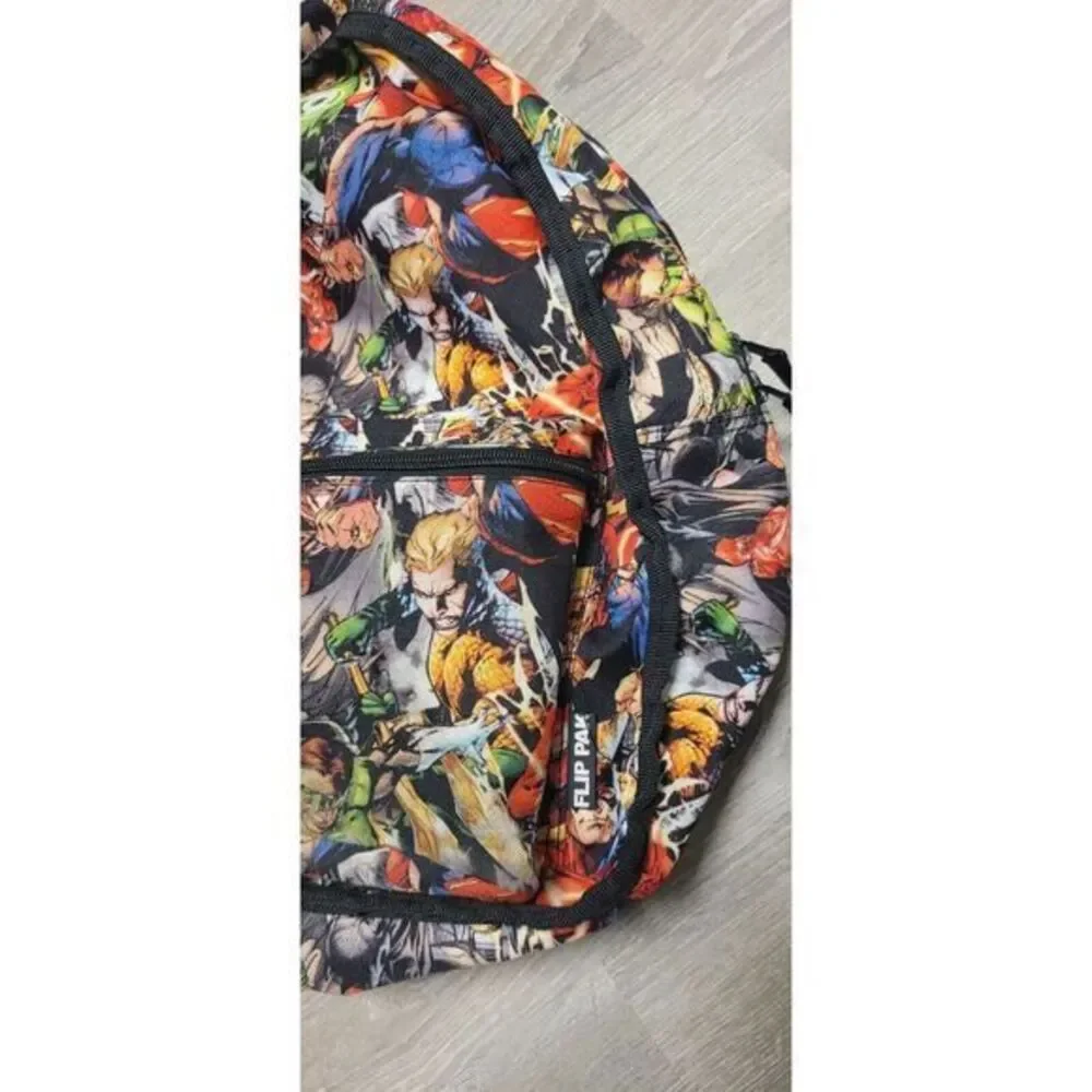 FLIP PAK Justice League/Batman‎ Reversible Backpack
